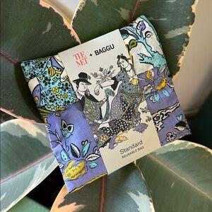 NWT BAGGU + THE MET Standard Baggu Tote + Pouch Garden Gathering Colorway